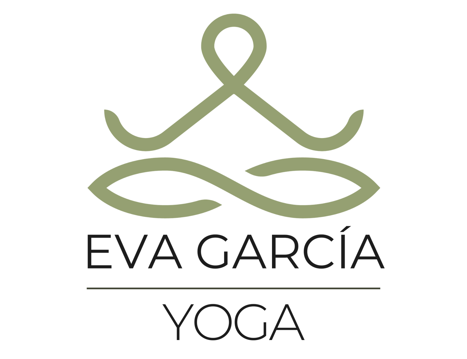 logotipo eva garcia yoga